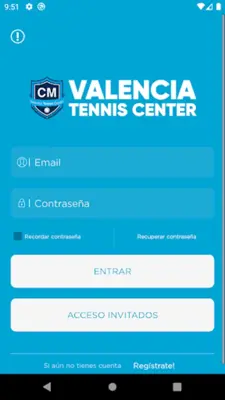 Valencia Tennis Center android App screenshot 3